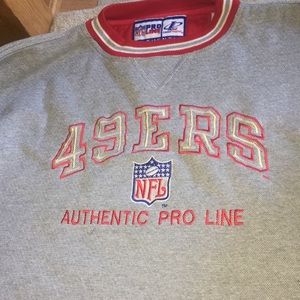 vintage NFL 49ers sweatshirt